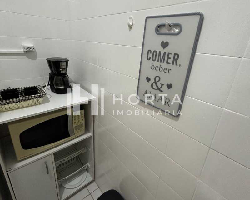 Conheça cozinha microondas do imóvel - Aluguel conjugado com saleta - 50 metros próximo a praça do lido - CPAP11615 - 13 cozinha microondas - 13