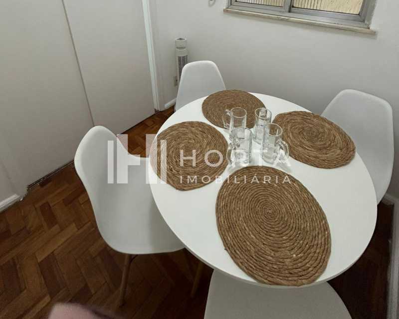 Conheça sala de jantar e mesa do imóvel - Aluguel conjugado com saleta - 50 metros próximo a praça do lido - CPAP11615 - 9 sala de jantar e mesa - 9