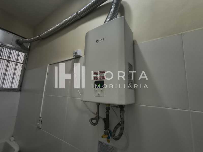 Conheça aquecedor do imóvel - Apartamento à venda junto ao Rio Sul, quarto e sala c/ depêndencia revertida e vaga na escritura - CPAP11616 - 24 aquecedor - 24