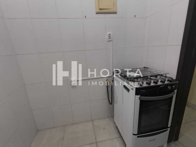 Conheça cozinha fogão do imóvel - Apartamento à venda junto ao Rio Sul, quarto e sala c/ depêndencia revertida e vaga na escritura - CPAP11616 - 20 cozinha fogão - 20