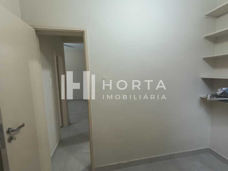 Conheça quarto porta do imóvel - Apartamento à venda junto ao Rio Sul, quarto e sala c/ depêndencia revertida e vaga na escritura - CPAP11616 - 19 quarto porta - 19