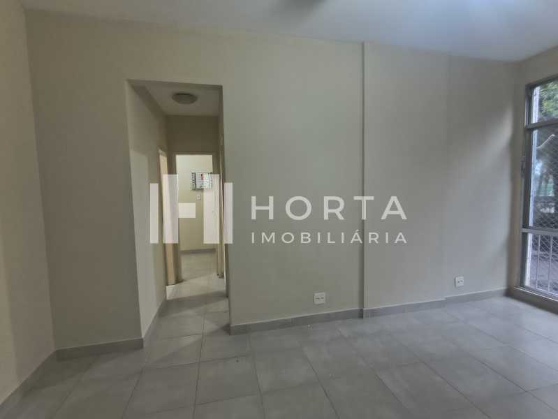 Conheça sala corredor do imóvel - Apartamento à venda junto ao Rio Sul, quarto e sala c/ depêndencia revertida e vaga na escritura - CPAP11616 - 9 sala corredor - 9
