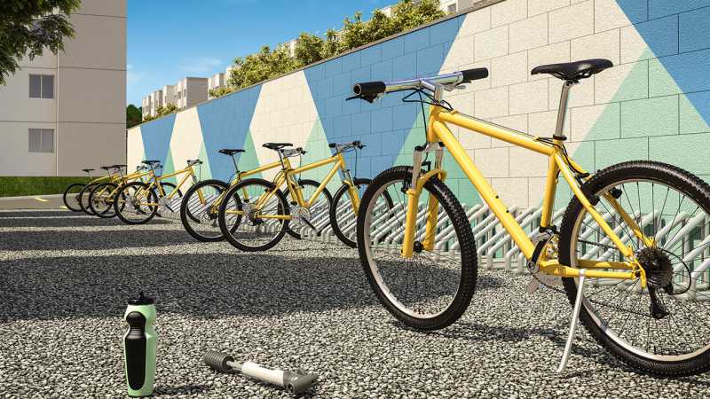 Conheça rj-reserva-acqua-bicicletario do imóvel - Apartamento 2 quartos à venda Curicica, Rio de Janeiro - R$ 231.150 - SVAP20521 - 2 rj-reserva-acqua-bicicletario - 2