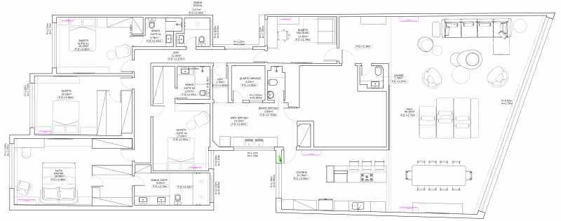 Conheça 5850dfc4eea7ac5f-PLANTA LAYOUT do imóvel - Apartamento 4 quartos à venda Copacabana, Rio de Janeiro - R$ 2.779.900 - SVAP40102 - 17 5850dfc4eea7ac5f-PLANTA LAYOUT - 17