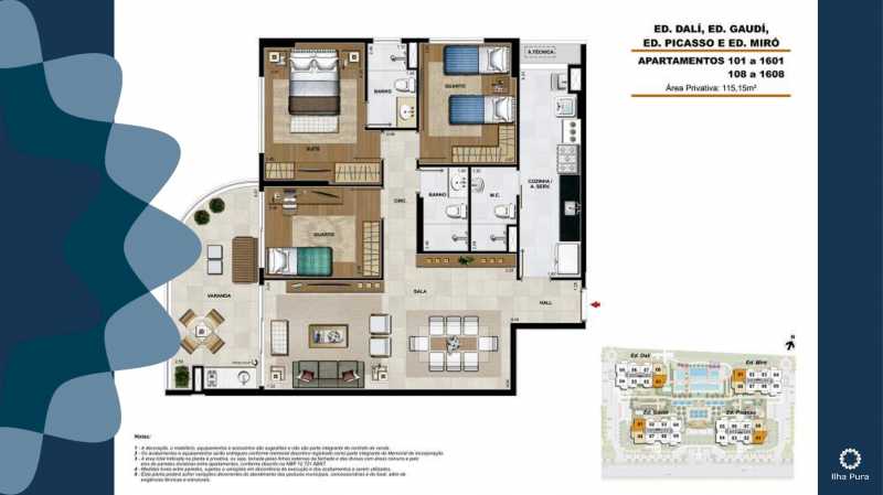 Conheça Book Viure-18 do imóvel - Apartamento 3 quartos à venda Recreio dos Bandeirantes, Rio de Janeiro - R$ 938.900 - SVAP30065 - 17 Book Viure-18 - 17