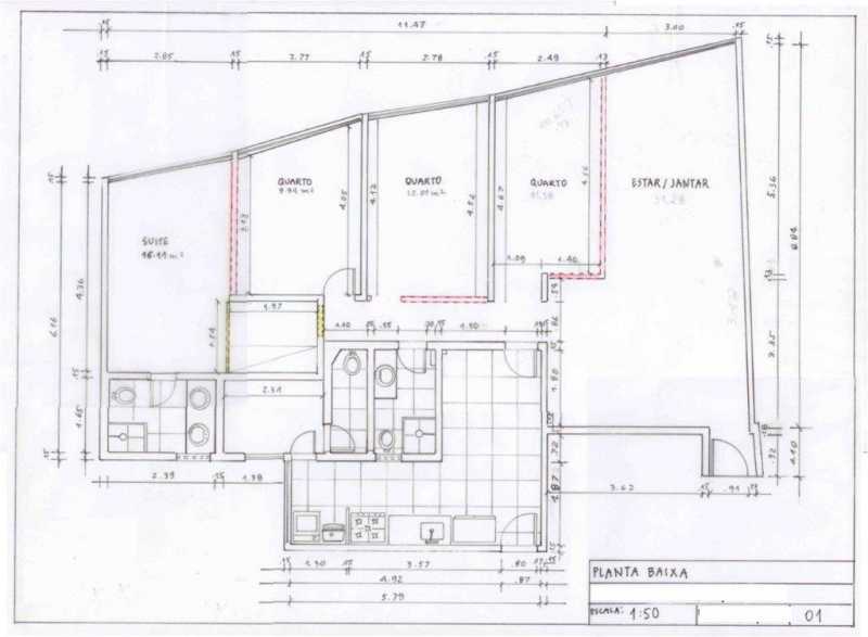 Conheça Santo Afonso_Planta baixa 4 Qu do imóvel - Apartamento 4 quartos à venda Tijuca, Rio de Janeiro - R$ 1.049.000 - SVAP40037 - 23 Santo Afonso_Planta baixa 4 Qu - 23
