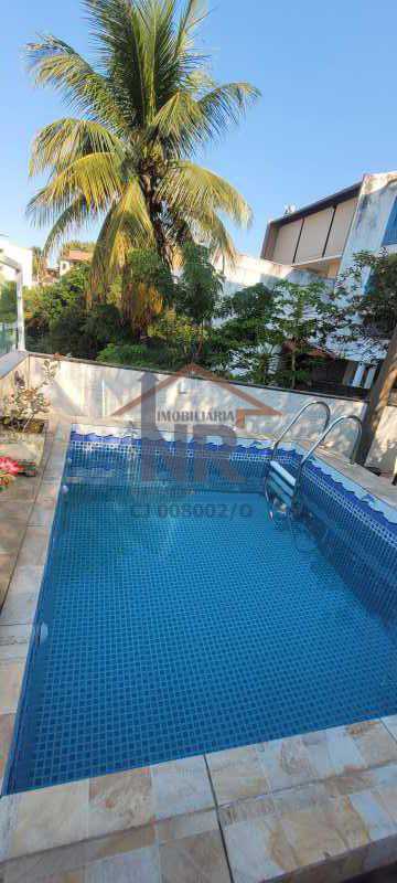Conheça piscina do imóvel - Casa na Taquara com piscina e churrasqueira próximo ao shopping!!! - NR001078 - 1 piscina - 1
