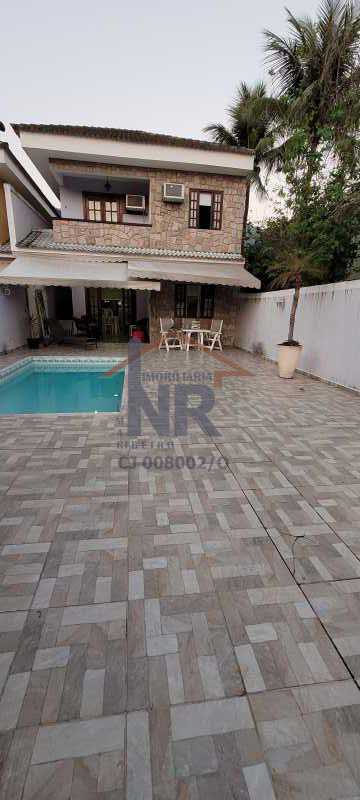 Conheça fachada do imóvel - Espetacular casa à venda com piscina e churrasqueira no condomínio Bosque dos Esquilos!!! - NR001081 - 1 fachada - 1