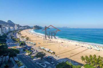 cobertura à venda na Avenida Atlântica em Copacabana! - NR001108