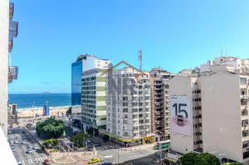 Ótima localização - Apartamento à venda em Copacabana com vista mar! - NR001133