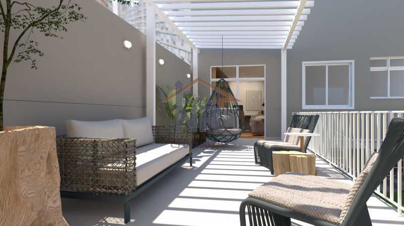 Conheça 41f0e997e1053b63-AREA EXTERNA do imóvel - Localizado na melhor rua do Flamengo, entre a Av. Honório de Barros e Barão de Icaraí, este apartamento de 320m² reformado - NR001138 - 13 41f0e997e1053b63-AREA EXTERNA - 13