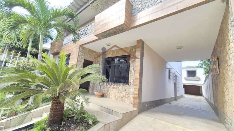 Conheça fachada do imóvel - Espetacular casa à venda no condomínio Nova Valqueire - NR001163 - 1 fachada - 1