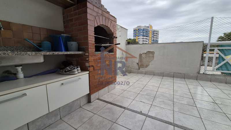 Conheça churrasqueira do imóvel - CASA DUPLEX COM CHURRASQUEIRA NO TERRAÇO! CONDOMÍNIO COM PISCINA E CHURRASQUEIRA! - NR001251 - 3 churrasqueira - 3