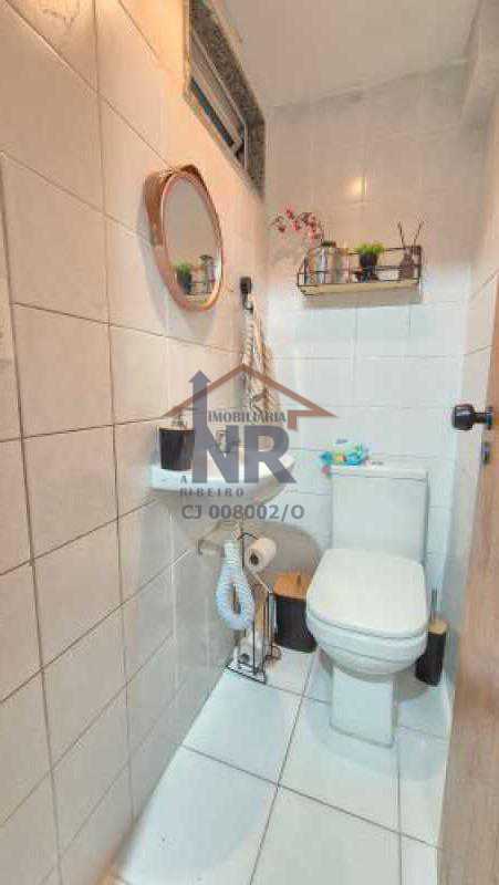 Conheça banheiro do imóvel - CASA DUPLEX COM CHURRASQUEIRA NO TERRAÇO! CONDOMÍNIO COM PISCINA E CHURRASQUEIRA! - NR001251 - 17 banheiro - 17