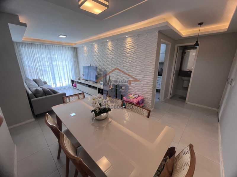 Conheça sala do imóvel - Espetacular apartamento no condomínio Raro na Freguesia!!! - NR001253 - 2 sala - 2