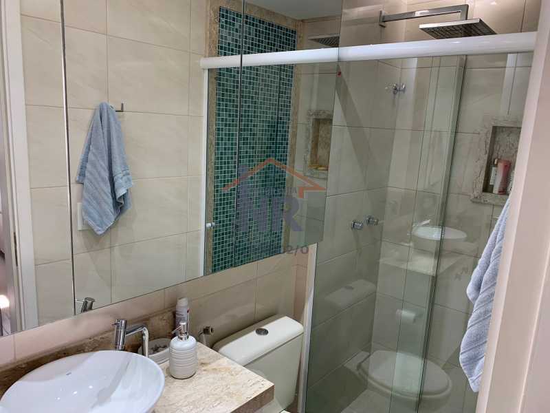 Conheça banheiro da suíte prop raquel do imóvel - Cobertura 2 quartos à venda Anil, Rio de Janeiro - R$ 870.000 - NR00512 - 10 banheiro da suíte prop raquel - 10