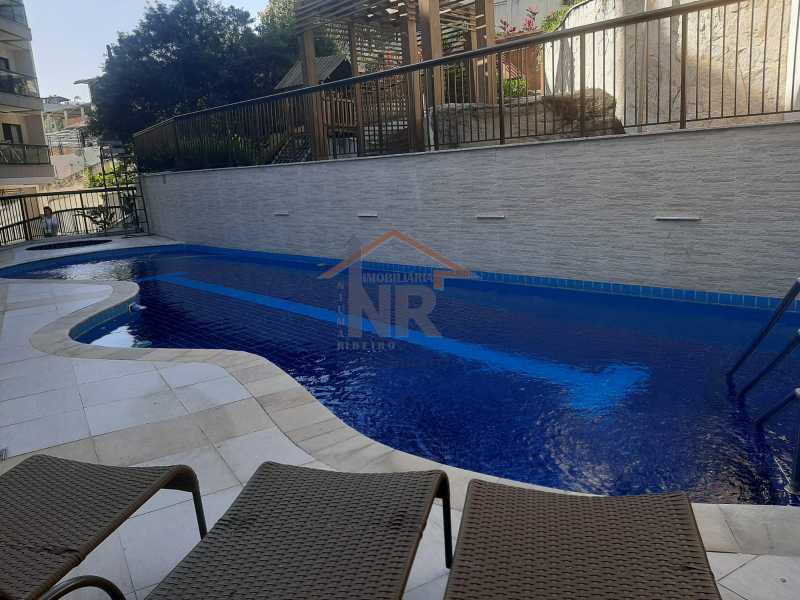 Conheça piscina cond prop raquel jun22 do imóvel - Cobertura 2 quartos à venda Anil, Rio de Janeiro - R$ 870.000 - NR00512 - 14 piscina cond prop raquel jun22 - 14
