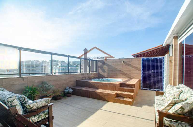 Conheça piscina prop raquel jun22. do imóvel - Cobertura 2 quartos à venda Anil, Rio de Janeiro - R$ 870.000 - NR00512 - 1 piscina prop raquel jun22. - 1