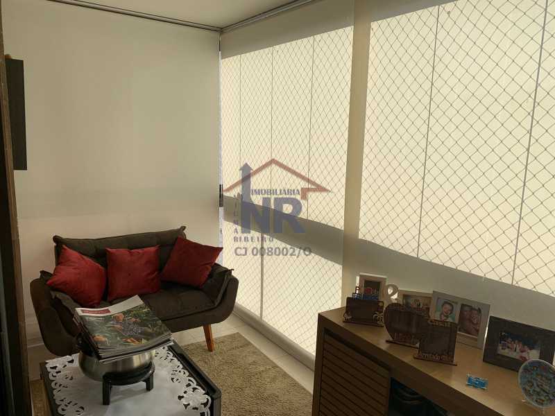Conheça varanda prop Raquel jun22. do imóvel - Cobertura 2 quartos à venda Anil, Rio de Janeiro - R$ 870.000 - NR00512 - 7 varanda prop Raquel jun22. - 7