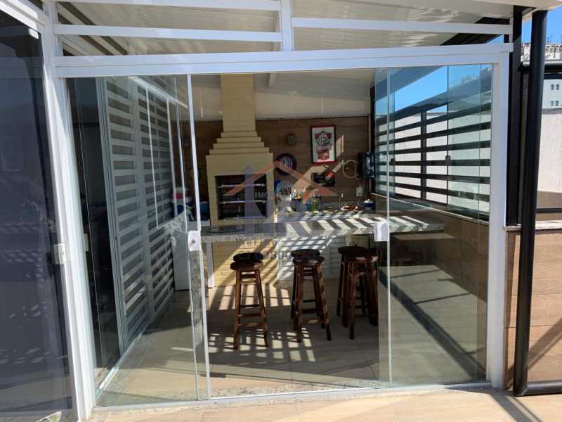 Conheça varanda superiII prop raquel j do imóvel - Cobertura 2 quartos à venda Anil, Rio de Janeiro - R$ 870.000 - NR00512 - 4 varanda superiII prop raquel j - 4