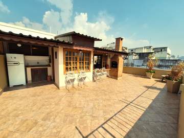 Vista espetacular!! - Tijuca, cobertura duplex, 3 quartos, suíte 2 vagas - RPCO30034