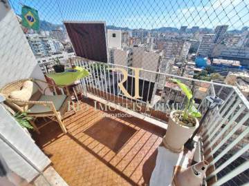 Condomínio Solar 385 - Oportunidade - Tijuca, infra total, varanda, 2 quartos e vaga - RPAP20382