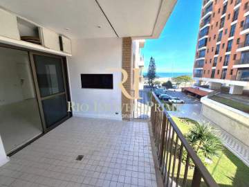 Condomínio RHR - Rio Hotel Residência - Ótimo para investir - RHR, 2 suítes, vista mar e Lagoa - RPFL20053