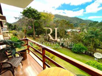 Condomínio Green Hills - Vista espetacular!! - Apartamento à venda Estrada Antônio Carvalho Ventura, Albuquerque, Teresópolis - R$ 525.000 - RPAP20392