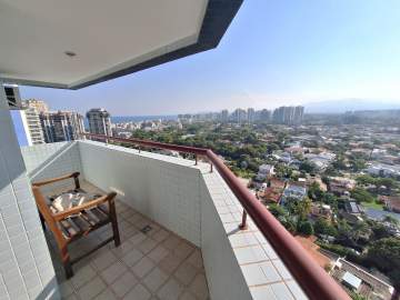 Andar alto! - Blue Coast, 1 quarto, varanda, andar alto, porteira fechada - RPAP10097