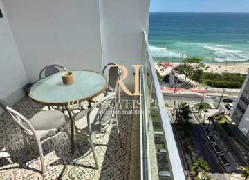 Condomínio Barra Beach - Ótimo para investir - Barra Beach, 1 suíte, 1 vaga, vista mar - RPFL10139
