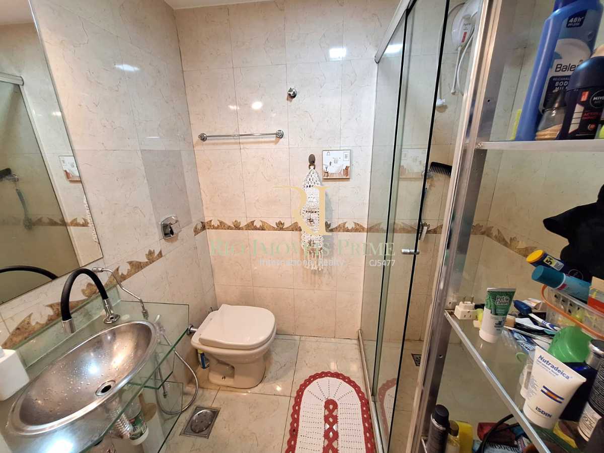 Conheça BANHEIRO SOCIAL. do imóvel - Botafogo, 2 quartos, suíte, varanda, vaga, área de lazer - RPAP20398 - 9 BANHEIRO SOCIAL. - 9