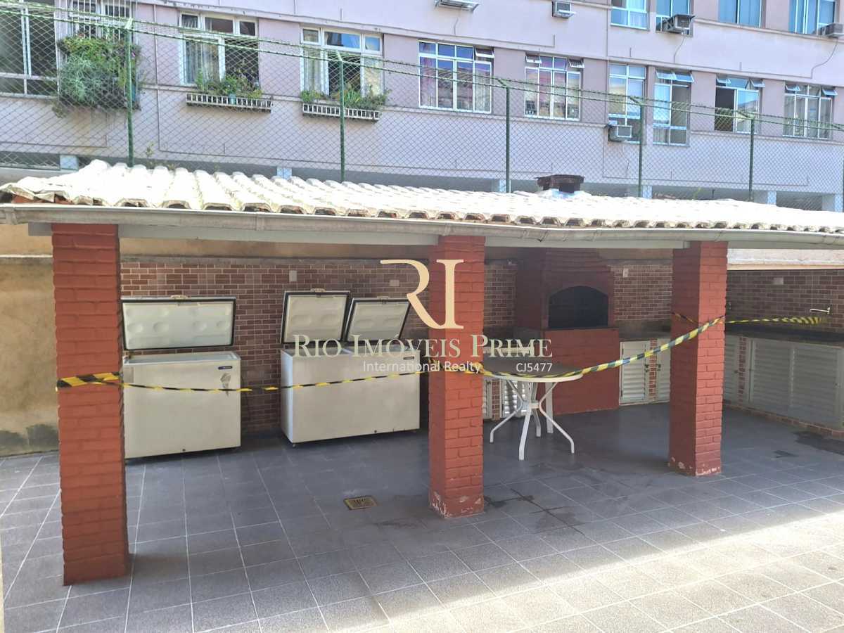 Conheça CHURRASQUEIRA do imóvel - Botafogo, 2 quartos, suíte, varanda, vaga, área de lazer - RPAP20398 - 16 CHURRASQUEIRA - 16