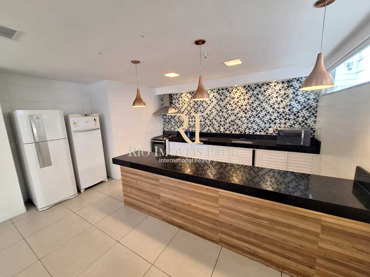 Conheça ESPAÇO GOURMET. do imóvel - Botafogo, 2 quartos, suíte, varanda, vaga, área de lazer - RPAP20398 - 17 ESPAÇO GOURMET. - 17