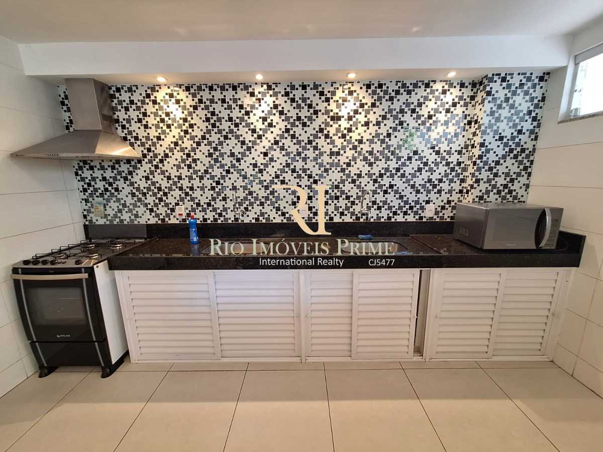 Conheça ESPAÇO GOURMET. do imóvel - Botafogo, 2 quartos, suíte, varanda, vaga, área de lazer - RPAP20398 - 18 ESPAÇO GOURMET. - 18