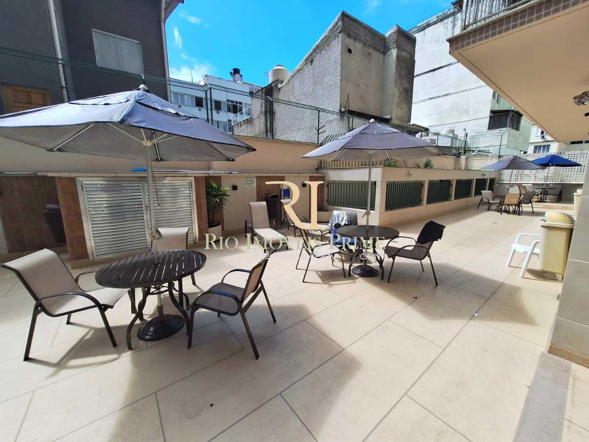 Conheça ÁREA COMUM. do imóvel - Botafogo, 2 quartos, suíte, varanda, vaga, área de lazer - RPAP20398 - 22 ÁREA COMUM. - 22