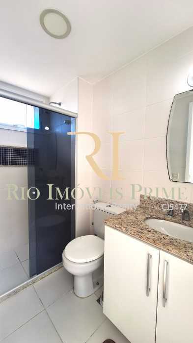 Conheça BANHEIRO SUITE1 do imóvel - Cobertura para alugar Rua José Higino, Metrô Uruguai Tijuca, Rio de Janeiro - R$ 6.000 - RPCO30041 - 7 BANHEIRO SUITE1 - 7