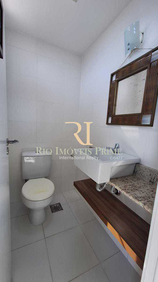 Conheça LAVABO do imóvel - Cobertura para alugar Rua José Higino, Metrô Uruguai Tijuca, Rio de Janeiro - R$ 6.000 - RPCO30041 - 20 LAVABO - 20