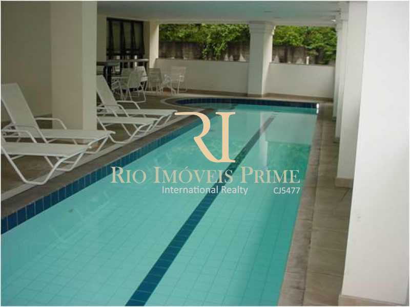 Conheça RAIA DA PISCINA do imóvel - Flat para alugar Rua das Laranjeiras, Laranjeiras, Rio de Janeiro - R$ 3.300 - RPFL10091 - 22 RAIA DA PISCINA - 22