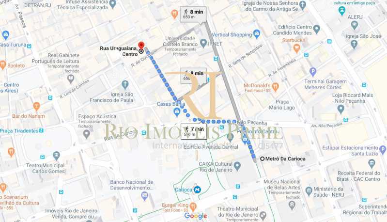 DISTANCIA METRO CARIOCA - 19