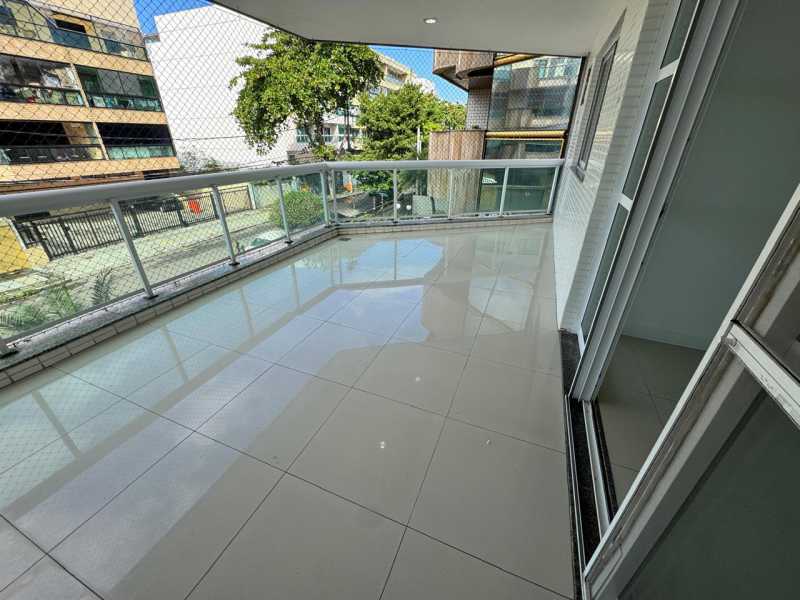 Conheça VARANDA do imóvel - Apartamento 3 quartos para alugar Rio de Janeiro,RJ - R$ 4.700 - ESAP30028 - 1 VARANDA - 1