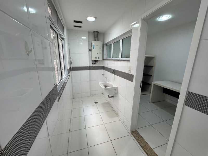 Conheça LAVANDERIA do imóvel - Apartamento 3 quartos para alugar Rio de Janeiro,RJ - R$ 4.700 - ESAP30028 - 12 LAVANDERIA - 12