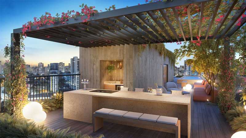 Conheça rooftop-lounge do empreendimento - Fachada - ALIVE HORTO FLORESTAL - 165 - 8 rooftop-lounge - 8