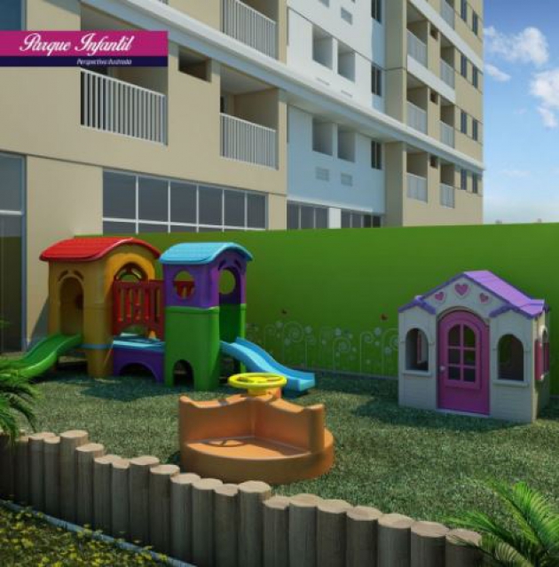 Conheça Parque infantil do empreendimento - Fachada - Allegri Cabula - 40 - 5 Parque infantil - 5