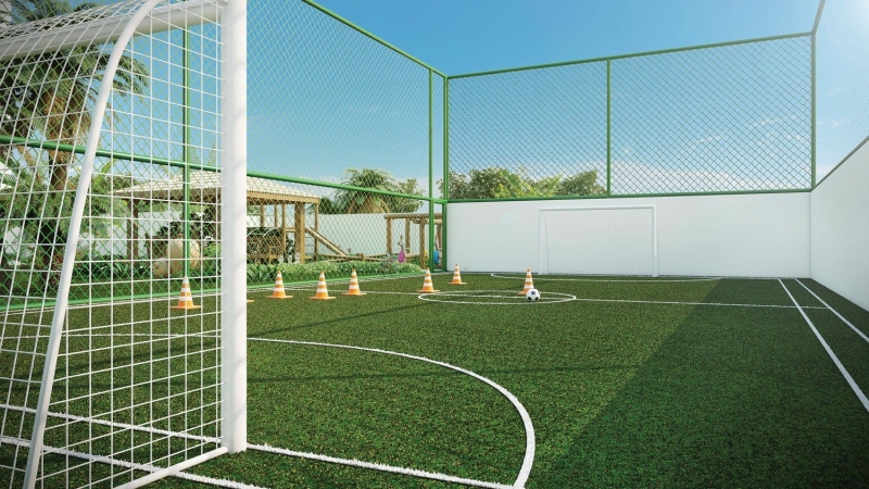 Conheça QUADRA ESPORTIVA do empreendimento - Fachada - Ondina Ocean - 55 - 2 QUADRA ESPORTIVA - 2