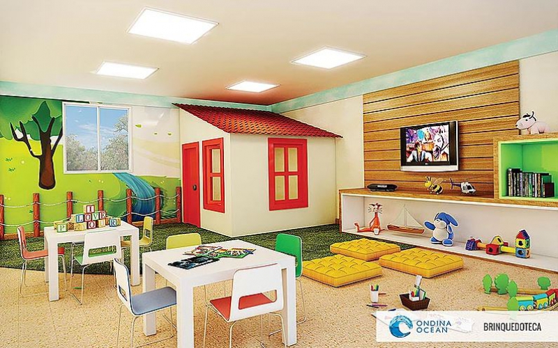 Conheça BRINQUEDOTECA do empreendimento - Fachada - Ondina Ocean - 55 - 4 BRINQUEDOTECA - 4