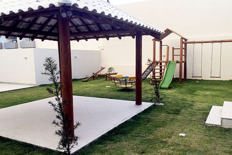 Conheça ÁREA DE LAZER INFANTIL do empreendimento - Fachada - Ondina Ocean - 55 - 10 ÁREA DE LAZER INFANTIL - 10