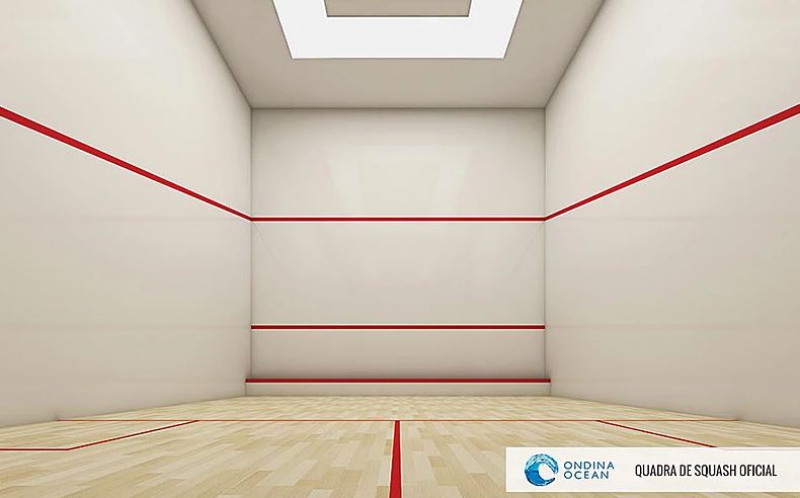 Conheça QUADRA SQUASH do empreendimento - Fachada - Ondina Ocean - 55 - 14 QUADRA SQUASH - 14