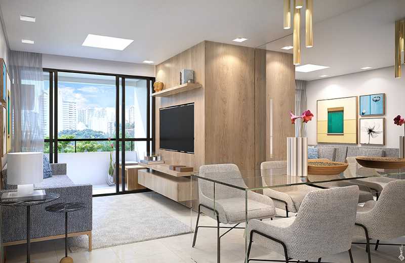 Conheça Living do empreendimento - Fachada - VILLA VITA - 89 - 1 Living - 1