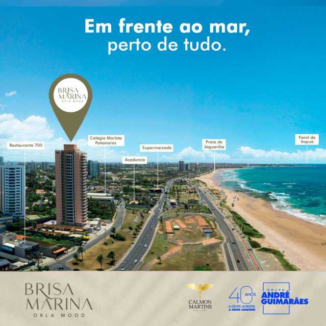Conheça 2 do imóvel - BRISA MARINA ORLA MOOD - APARTAMENTO 2 QUARTOS (1 SUÍTE), DE 61 A 69M², EM PITUAÇU - PIAP20640 - 2 2 - 2