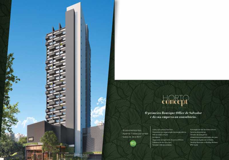 Conheça 1 do imóvel - Sala Comercial 34m² à venda Horto Florestal, Salvador - R$ 504.067 - PISL00031 - 1 1 - 1